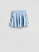 Spódnice - Reserved - Gładkie spódnico-szorty - jasnoniebieski - miniaturka - grafika 1