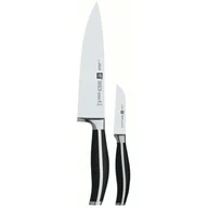 Noże kuchenne - Zwilling ZWILLING zestaw noży Twin Cuisine 2-częściowy, stal nierdzewna, srebrna/czarna, 38 x 28 x 28 cm, 2-jednostek 30338-001-0 - miniaturka - grafika 1