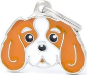 Odblaski i adresówki - Zawieszka Adresówka Identyfikator z grawerem dla psa cavalier - miniaturka - grafika 1