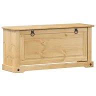 Szafki na buty - vidaXL Szafka na buty 99x32x47 cm lite drewno sosnowe - miniaturka - grafika 1