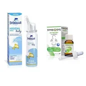 Aspiratory do nosa - Zestaw Sterimar Higiena Nosa Baby + Symbiosys Baby - miniaturka - grafika 1