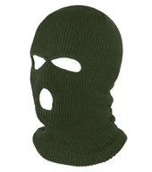 Czapki damskie - UNIWERSALNA KOMINIARKA Ciepła ciemny zielony Unisex BQ42E - miniaturka - grafika 1
