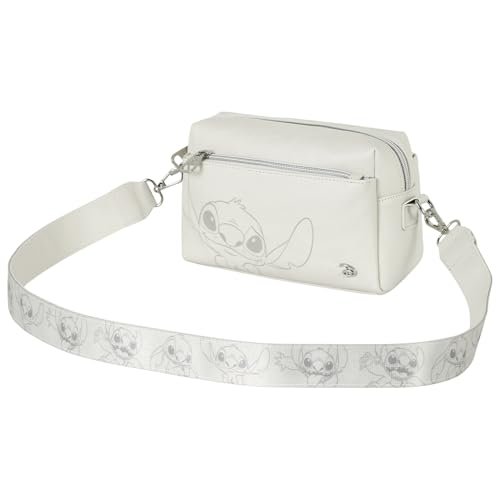 Disney Unisex torba imbirowa, złamana biel Lilo i Stitch, Złamana biel Lilo i Stitch