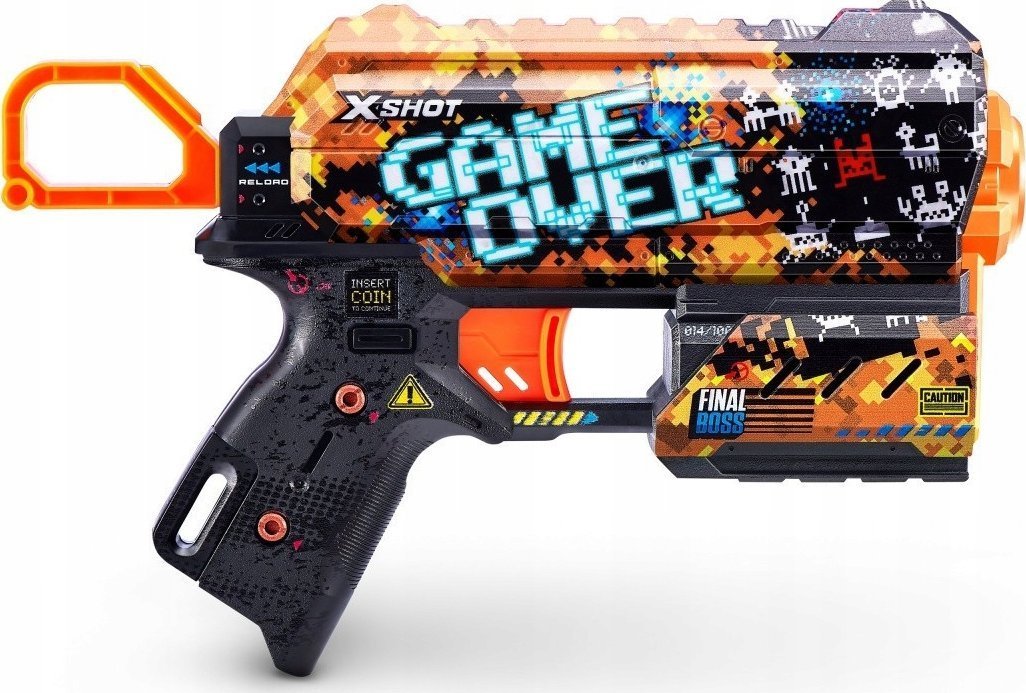XShot XSHOT žaislinis šautuvas Skins Flux, asort., 36516