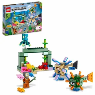 LEGO Minecraft 21180 Walka ze strażnikami - Klocki - miniaturka - grafika 1