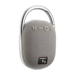 Techly Głośnik Bluetooth 5.3 Bezprzewodowy 5W TWS Szary - Głośniki przenośne - miniaturka - grafika 1