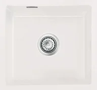 Zlewozmywaki - SystemCeram MERA 42-U GRONLAND 12 (biały połysk) (53010112) - miniaturka - grafika 1