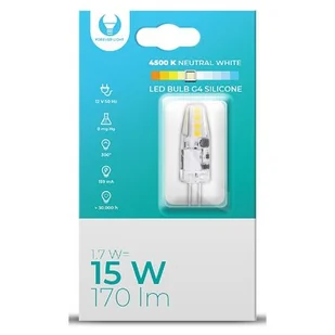 Forever Light Żarówka LED RTV003663 1.7W G4 RTV003663 - Halogeny - miniaturka - grafika 1