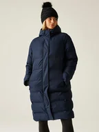 Kurtki damskie - Dare 2b Płaszcz pikowany "Wander" w kolorze granatowym - miniaturka - grafika 1