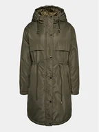 Kurtki damskie - Brave Soul Kurtka przejściowa LJK-CAIRO Khaki Regular Fit - miniaturka - grafika 1