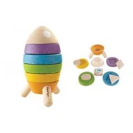 Sortery dla dzieci - Plan Toys sorter Rakieta - miniaturka - grafika 1