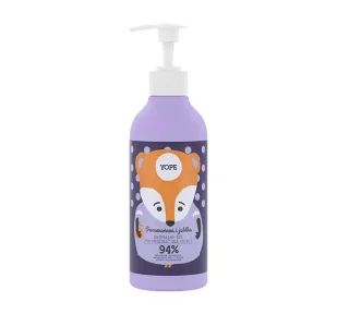Yope Yope naturalny żel pod prysznic dla dzieci pomarańcza i jabłko 400 ml 1141320 - Kosmetyki kąpielowe dla dzieci - miniaturka - grafika 1