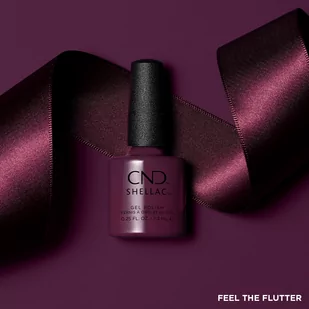 CND Shellac Feel the Flutter 7,3ml - Lakiery hybrydowe - miniaturka - grafika 3