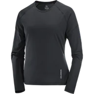 Koszulki sportowe damskie - KOSZULA DAMSKA SALOMON CROSS RUN LS W C18768 - miniaturka - grafika 1