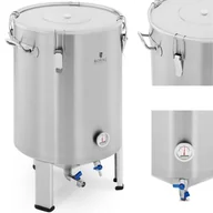 Inne urządzenia gastronomiczne - Royal Catering Pojemnik fermentacyjny 60 l 0-40°C stal nierdzewna RCBM-60CF - miniaturka - grafika 1