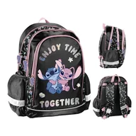Plecaki szkolne i tornistry - Paso Plecak Szkolny Młodzieżowy Trzykomorowy Disney Stitch - miniaturka - grafika 1
