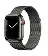 Smartwatch - Apple Watch 7 LTE 45mm Graphite Steel/Graphite Loop - miniaturka - grafika 1