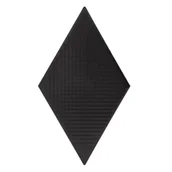 Płytki ceramiczne - Dunin Rombic Black 02 matt - miniaturka - grafika 1