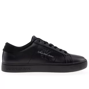 Buty Calvin Klein Jeans Classic Cupsole Low Laceup Leather YM0YM00864-0GT - czarne - Trampki męskie - miniaturka - grafika 1