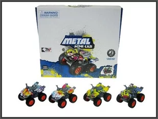 Hipo Quad kolorowy 10cm 0783-135 - Samochody i pojazdy dla dzieci - miniaturka - grafika 1