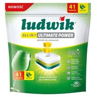 Akcesoria i części do zmywarek - Tabletki do zmywarek LUDWIK All In 1 Ultimate Power Lemon 41 szt. - miniaturka - grafika 1