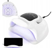 Lampy UV do paznokci - Lampa do Paznokci Mocna LED UV Manicure Hybrydy 258W Profesjonalna - miniaturka - grafika 1