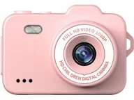 Aparaty Cyfrowe - XREC X8 12MP Breloczek Różowy - miniaturka - grafika 1
