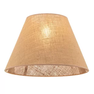 Klosz Anna, do żyrandoli, jasnobrązowy - Oprawy, klosze i abażury - miniaturka - grafika 1