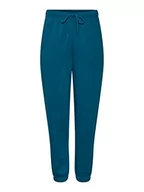 Spodnie damskie - Pieces Damskie spodnie PCpeggy Hw szerokie Mb Noos Bc, Średni niebieski (średni niebieski denim), L - miniaturka - grafika 1