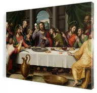 Ikony i obrazy sakralne - Obraz religijny Ostatnia Wieczerza, płótno canvas - miniaturka - grafika 1