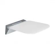 Akcesoria do armatury i ceramiki - Excellent Seduro Premium Siedzisko prysznicowe biały/srebrny DOEX.SP365.306.WH - miniaturka - grafika 1