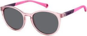 Dziecięce okulary przeciwsłoneczne POLAROID Kids PLD 8059/S 35J PINK 45/16/125