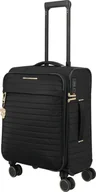 Walizki - Walizka kabinowa Travelite Barbara Stepp 55 cm Black - miniaturka - grafika 1