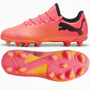 Buty Puma Future 7 Play FG/AG Jr 107734-03 różowy 29 - Piłka nożna - miniaturka - grafika 1