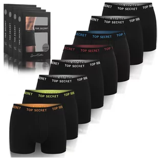 TOP SECRET Bokserki Męskie Bawełniane 8pak Rozmiar XXL - Majtki męskie - miniaturka - grafika 1