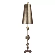 Lampy stojące - Elstead Z antyczną ozdobą lampa stołowa Fragment Silver - miniaturka - grafika 1