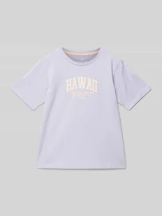 T-shirt z nadrukiem z logo model ‘DETROIT’ - Koszulki dla chłopców - miniaturka - grafika 1