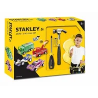 Zabawki konstrukcyjne - Zestaw samochodów i narzędzi Stanley Jr 7-cz. - miniaturka - grafika 1
