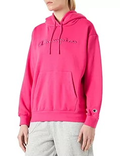 Champion Damska bluza z kapturem Rochester 1919, z logo, fuksja (Fpl), XL, fuksja (Fpl), XL - Bluzy damskie - miniaturka - grafika 1