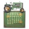 Dekoracje domu - Clayre & Eef Kalendarz w Stylu Industrialnym Traktor A JJTR0007 - miniaturka - grafika 1
