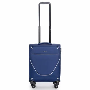 Stratic Strong 4 kółka Walizka kabinowy 55 cm navy - Walizki - miniaturka - grafika 1