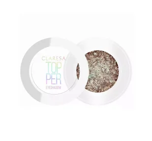 CLARESA TOPPER CIEŃ DO POWIEK 03 STARLIGHT - Cienie do powiek - miniaturka - grafika 1