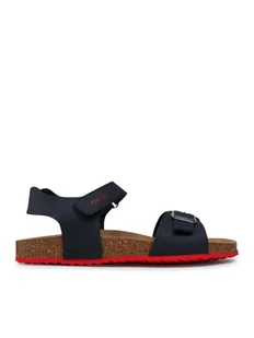 Geox Sandały J Ghita B. B J028LB 000EK C0735 D Granatowy - Buty dla chłopców - miniaturka - grafika 1