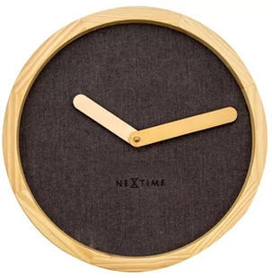 Nextime Zegar ścienny (brązowy) Calm - Zegary - miniaturka - grafika 1