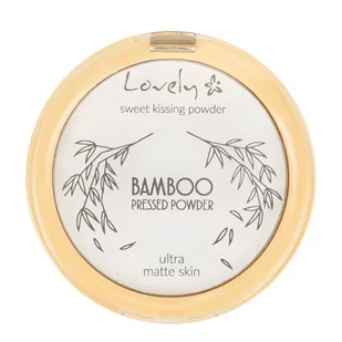 Lovely Bamboo Pressed Powder transparenty matujący puder prasowany do twarzy 10g - Pudry do twarzy - miniaturka - grafika 1