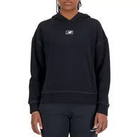 Bluzy sportowe damskie - Bluza New Balance WT33512BK - czarna - miniaturka - grafika 1