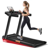 Bieżnie - ROBORE SF10 Treadmill with 12% Incline Electric Treadmill 12KM/H Foldable Treadmill for home with 3 0 HP Motor and LED Displa - miniaturka - grafika 1