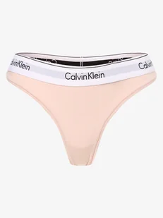 Calvin Klein Stringi Kobiety Bawełna różowy jednolity, S - Majtki damskie - miniaturka - grafika 1