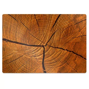 Mata pod fotel biurowy Pień drzewa 140x100 cm - Podnóżki, podpórki, podkładki - miniaturka - grafika 1