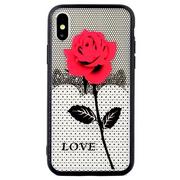 Etui i futerały do telefonów - Beline Etui Lace 3D iPhone 7/8/SE 2020 wzór 1 (rose) - miniaturka - grafika 1